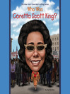 Cover image for Who Was Coretta Scott King?